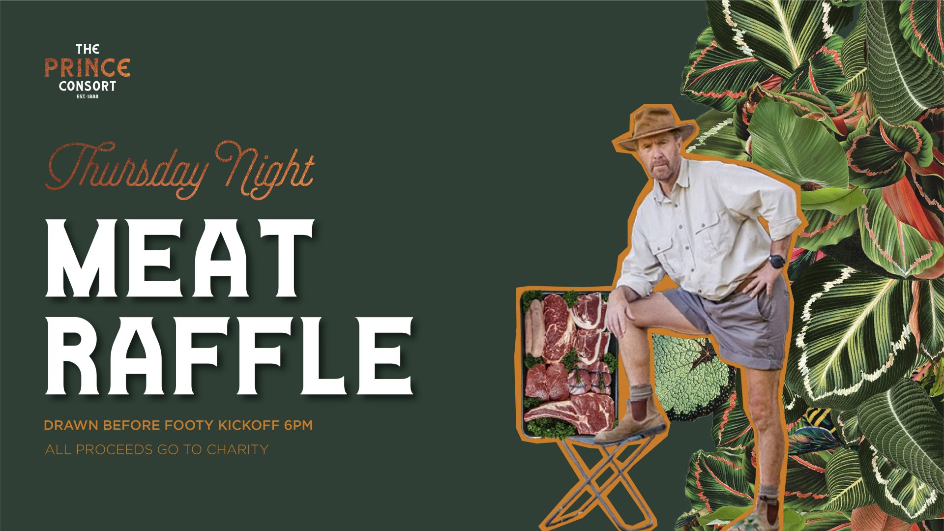 Get Your Tickets to Thursday Meat Raffle | Whats on at The Prince Consort