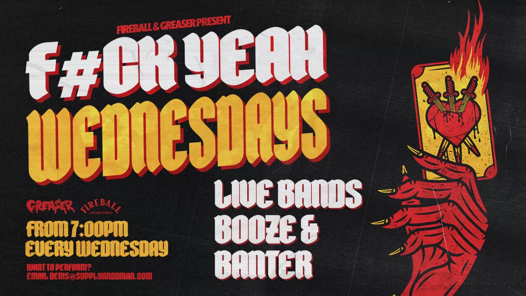 F#ck Yeah Wednesdays | Events at The Prince Consort