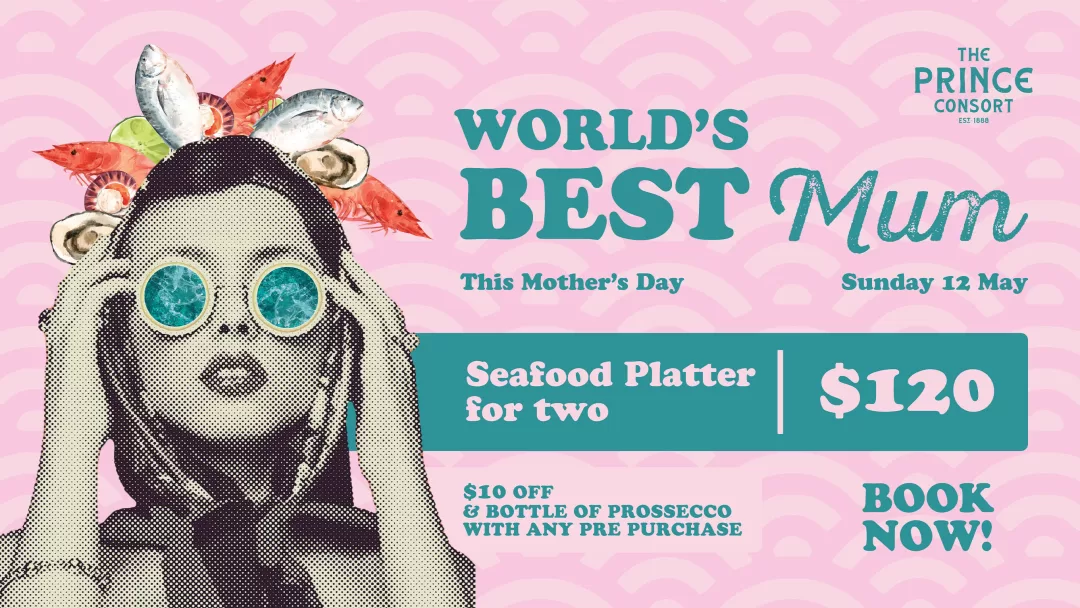 Mother's Day Seafood Platter for 2 at The Prince Consort