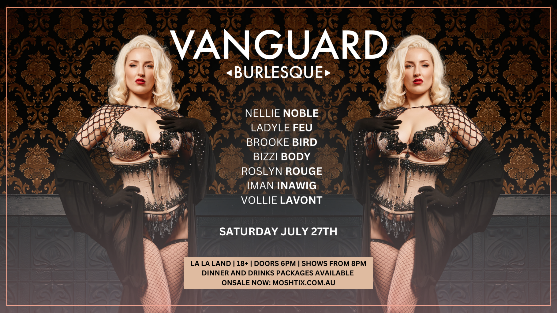 Vanguard Burlesque feat. Nellie Noble | Events at The Prince Consort