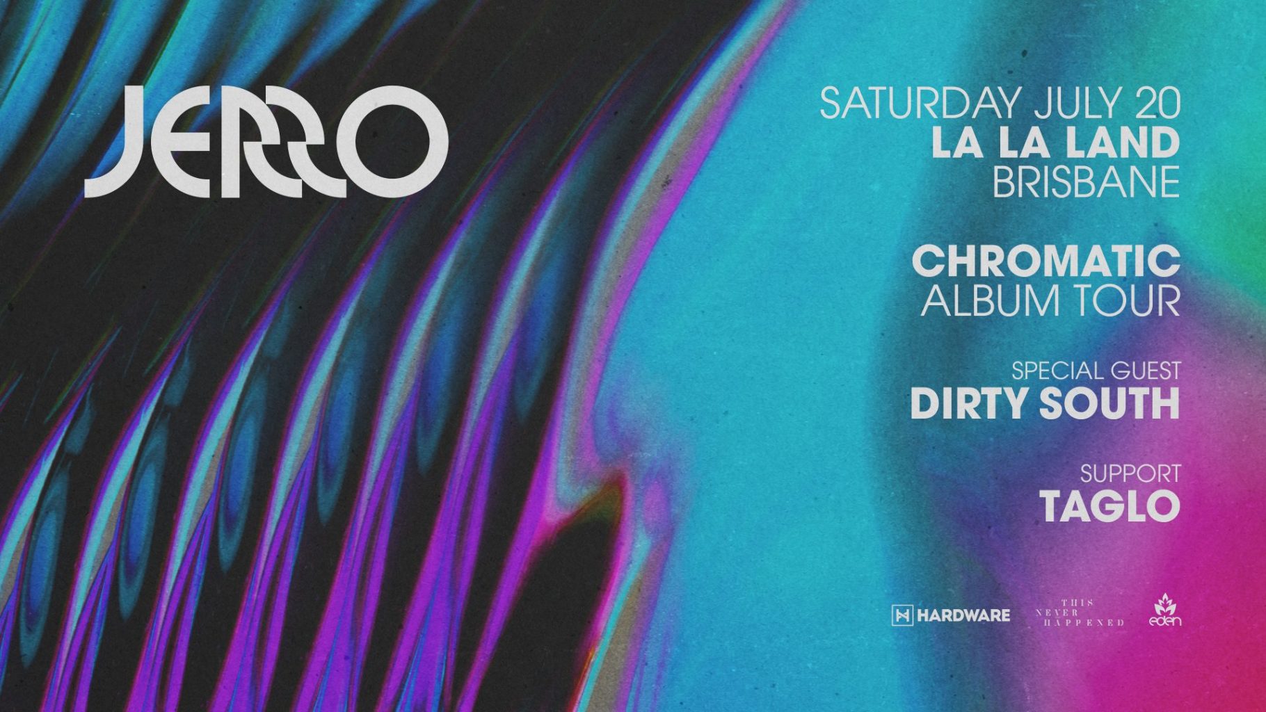Jerro ‘Chromatic Album Tour’ + special guest Dirty South | Events at The Prince Consort