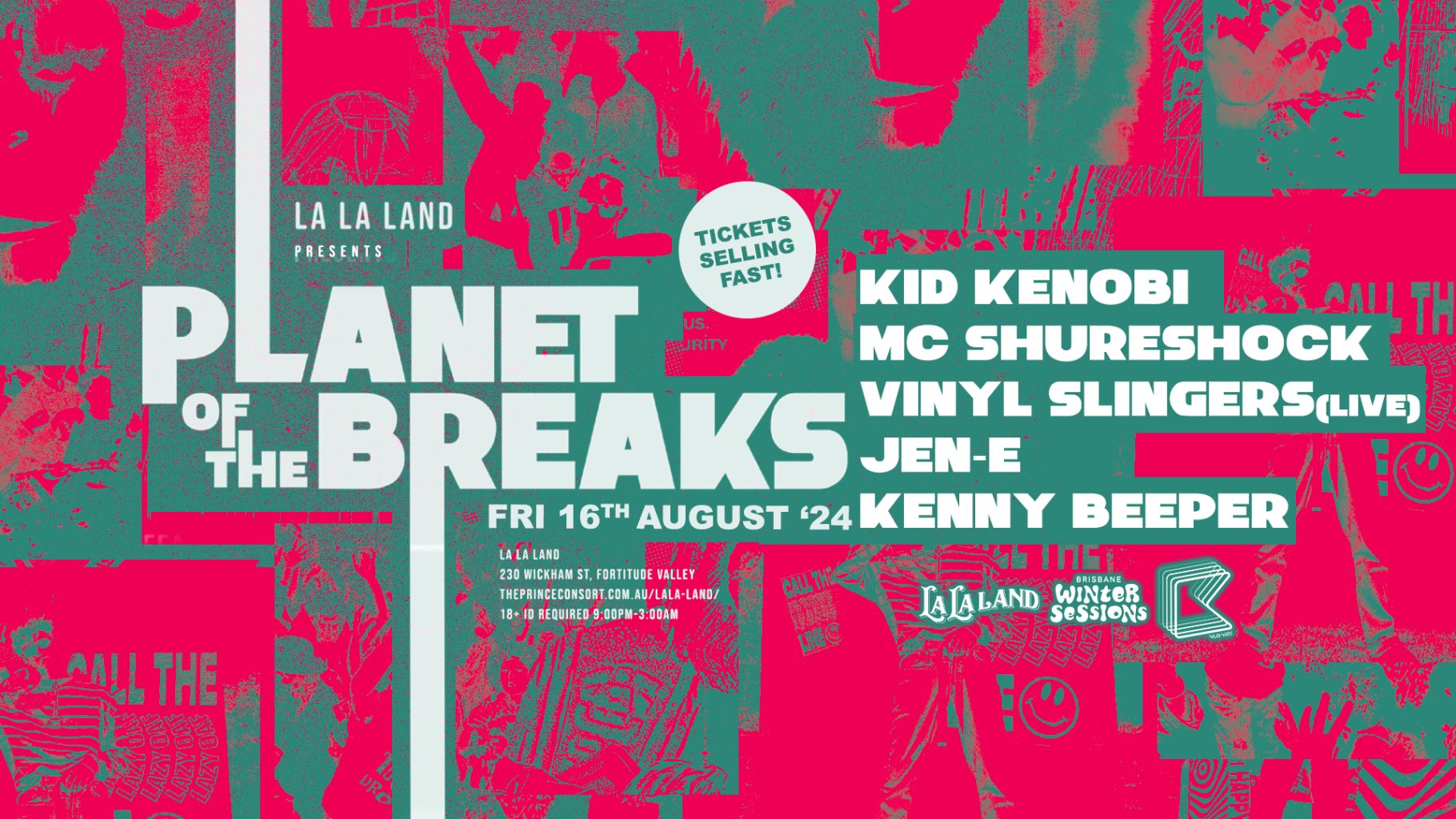 Planet of the Breaks | Events at The Prince Consort