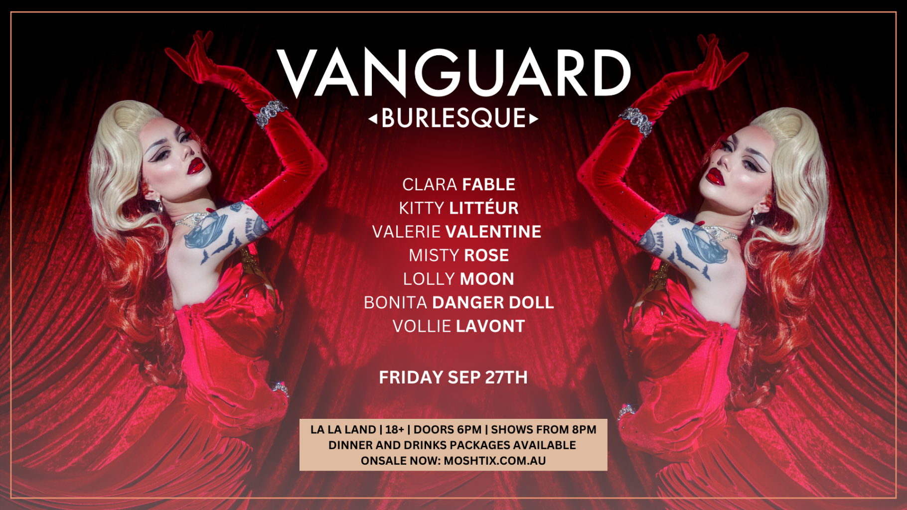 Vanguard Burlesque feat. Clara Fable | Events at The Prince Consort
