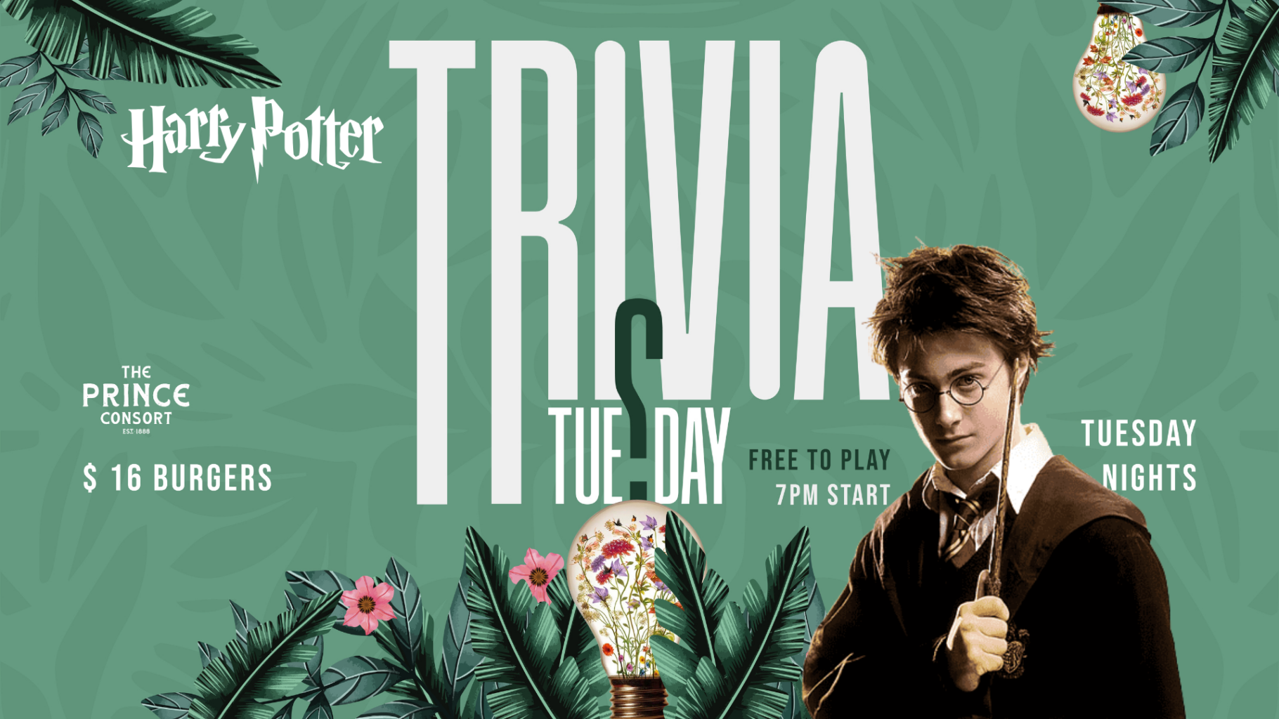 Harry Potter Trivia Tuesday | Events at The Prince Consort