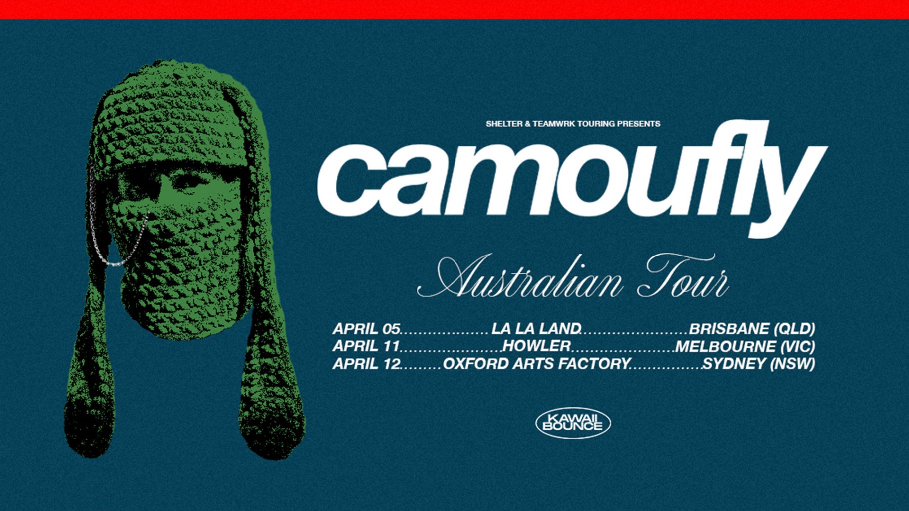 Shelter Presents Camoufly | Events at The Prince Consort