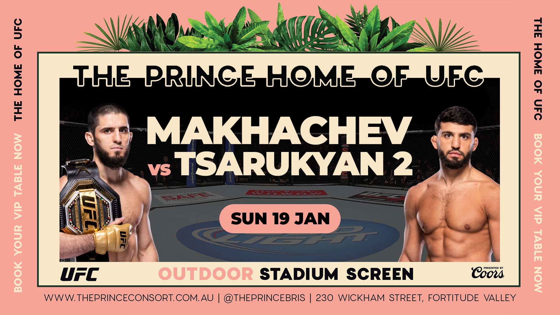 UFC 311 | Events at The Prince Consort