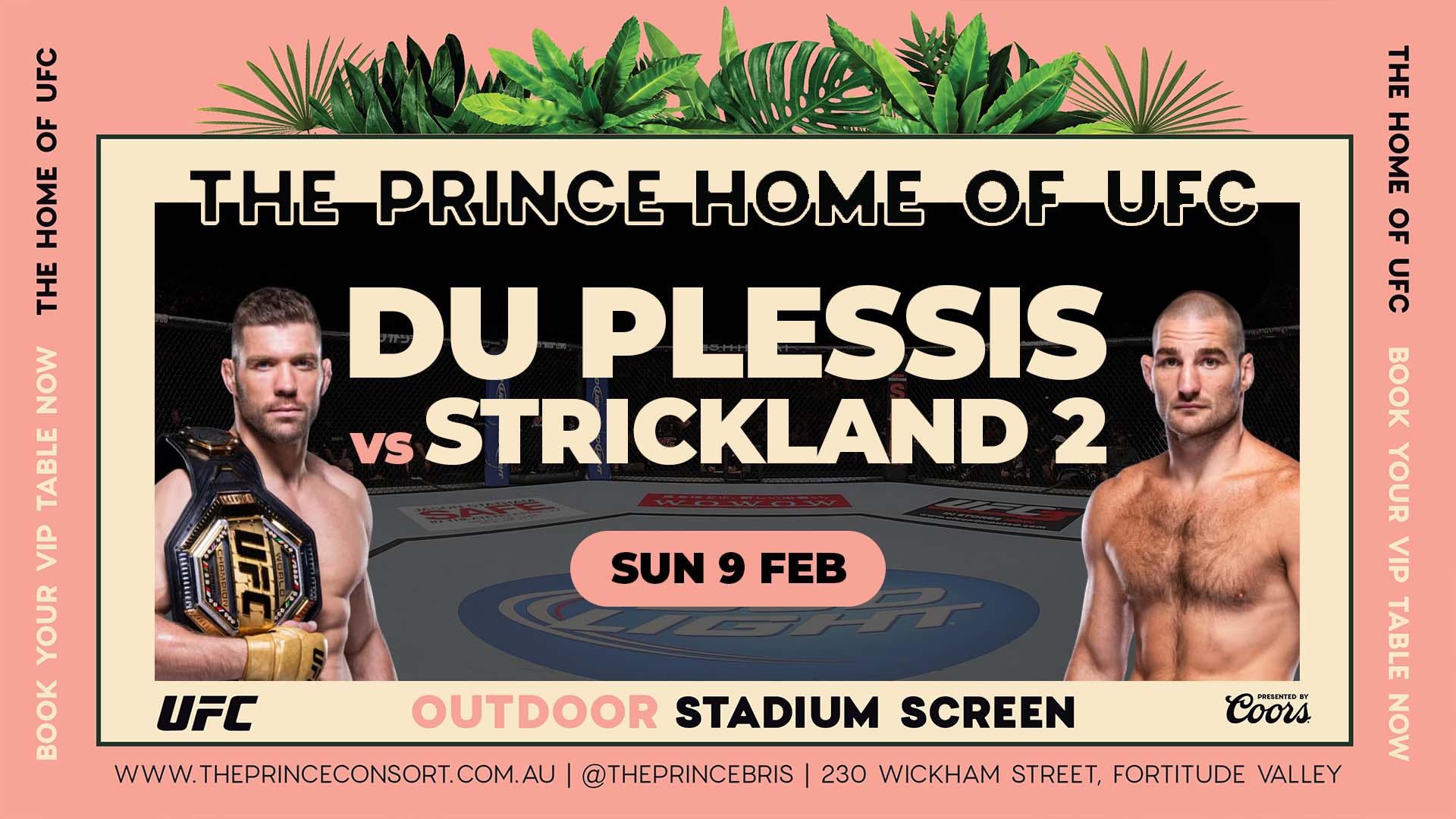 UFC 312 | Events at The Prince Consort