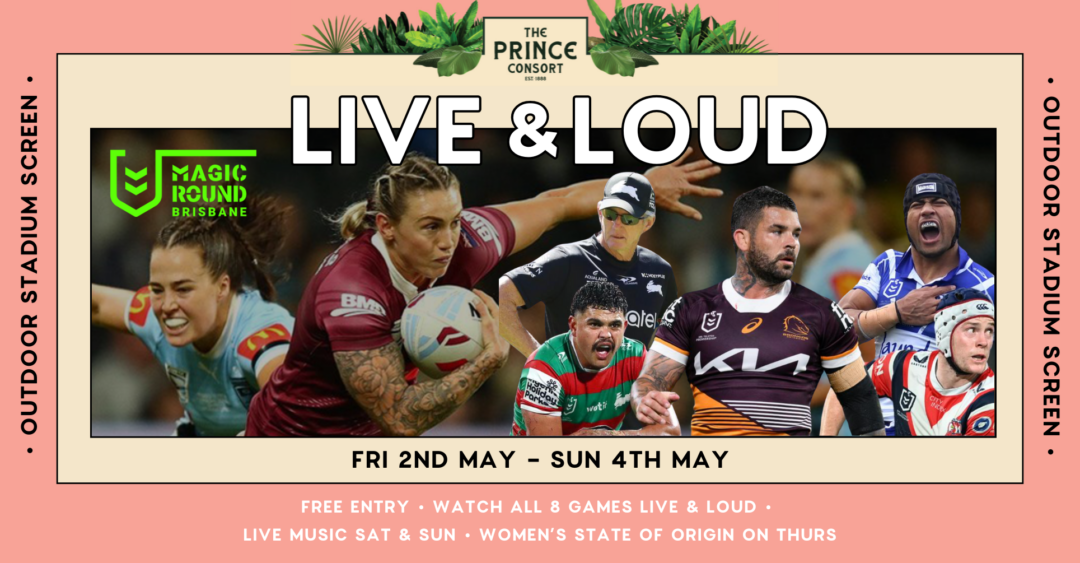 Watch Magic Round 2025 live in Brisbane's best bar!