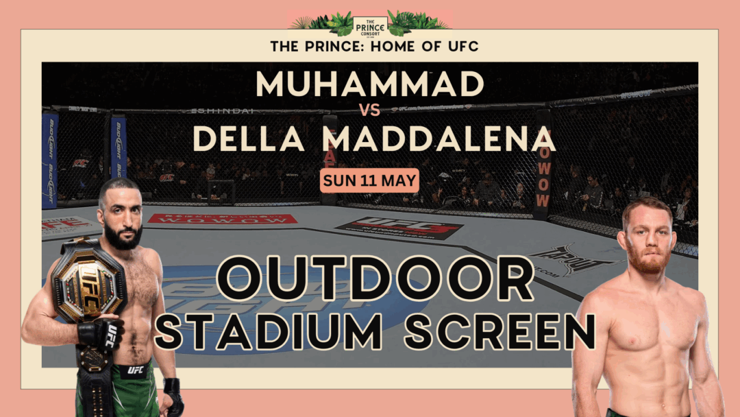 Watch UFC 315 at The Prince!